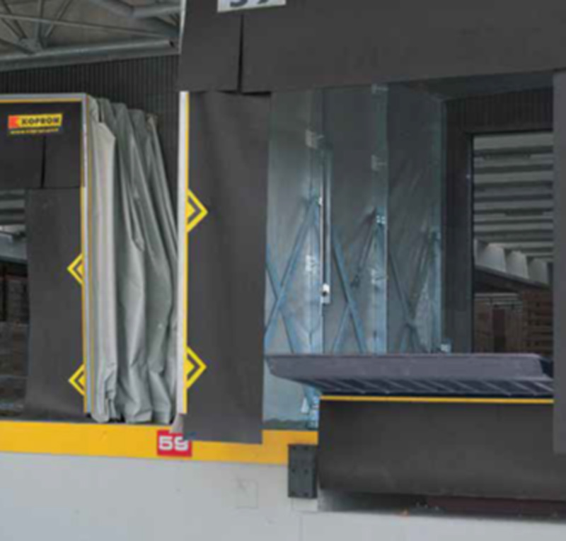 Dock Leveller and Dock Shelter